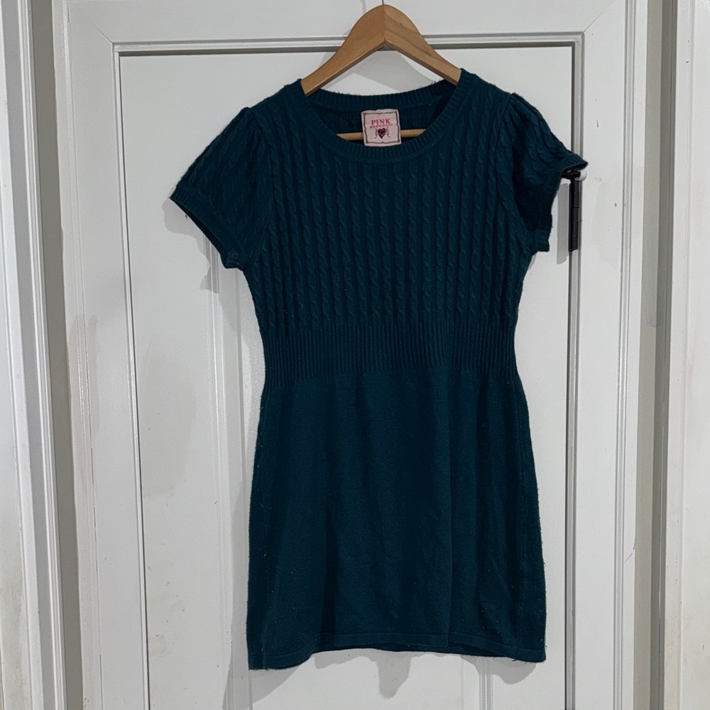 Pink Republic Teal Knit Top